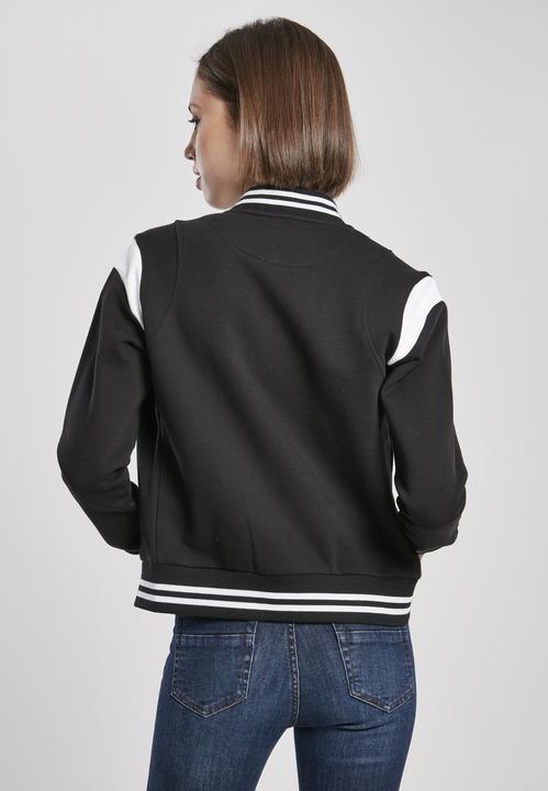 Image du produit Urban Classics Ladies Organic Inset College Sweat Jacket (S)