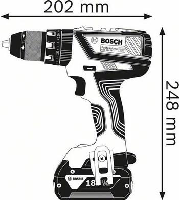 Produktbild Bosch Professional GSB 18V-28 Akku-Schlagbohrschr (Akkubetrieb)