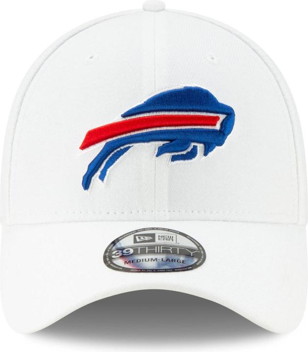 Produktbild New Era 39Thirty Stretch Cap - NFL Buffalo Bills weiss - S/M (S/M)