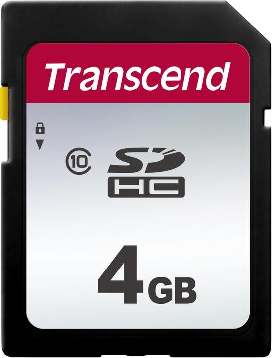 Productafbeelding Transcend SD-KAART 4GB (4 GB, SDHC, U1, UHS-I)
