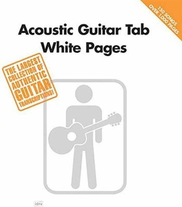 Actual product image Acoustic Guitar Tab White Pages (English, Hal Leonard Corp, Hal Leonard Corporation, 2003)