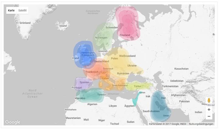 Produktbild iGenea DNA-Herkunftsanalyse Premium