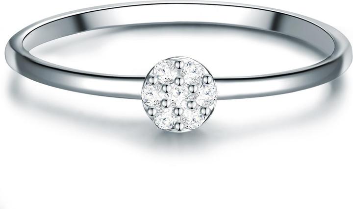 Trilani Damen Sterling Silber Zirkonia silber - 28335