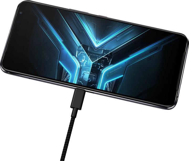 Actual product image ASUS ROG Phone 3 Strix (8GB) (256 GB, Black, 6.59", Dual SIM, 64 Mpx, 5G)