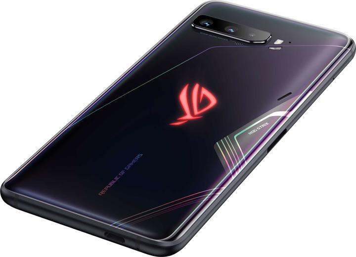 Actual product image ASUS ROG Phone 3 Strix (8GB) (256 GB, Black, 6.59", Dual SIM, 64 Mpx, 5G)