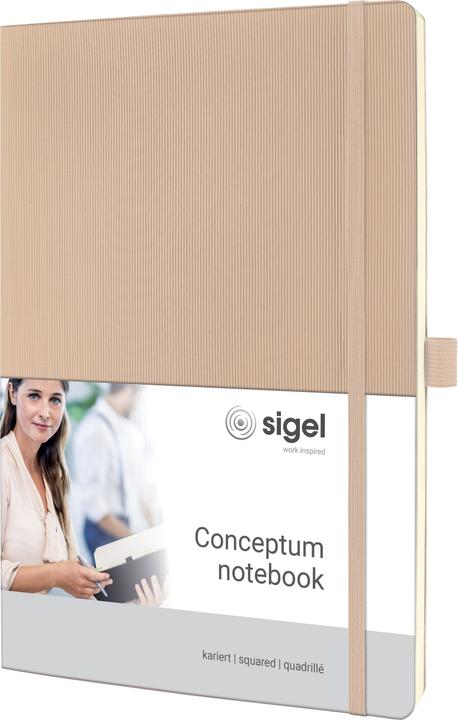 Produktbild Sigel Notizbuch Conceptum (187 x 270 mm, Kariert, Harter Einband)