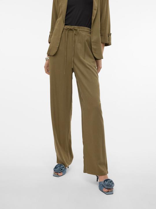 Actual product image Vero Moda VMJESMILO Mid-rise waist trousers Wide leg trousers (XS)