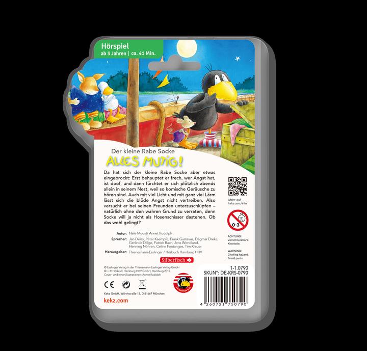 Image du produit Kekz Audiochip Le petit corbeau Chaussette - Tout le courage du monde (Allemand)
