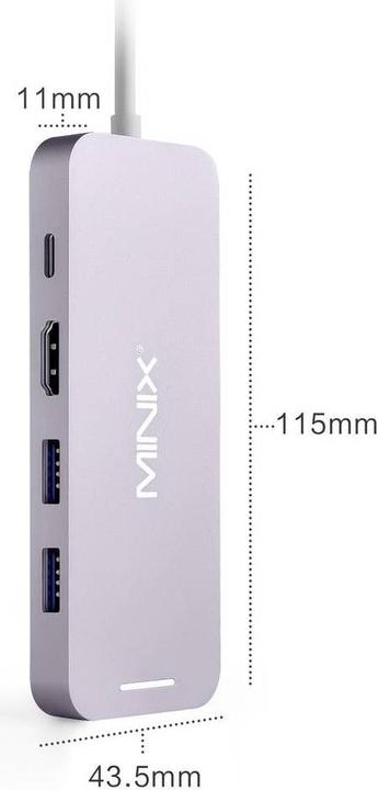 Produktbild Minix NEO-S4GR (USB-C)