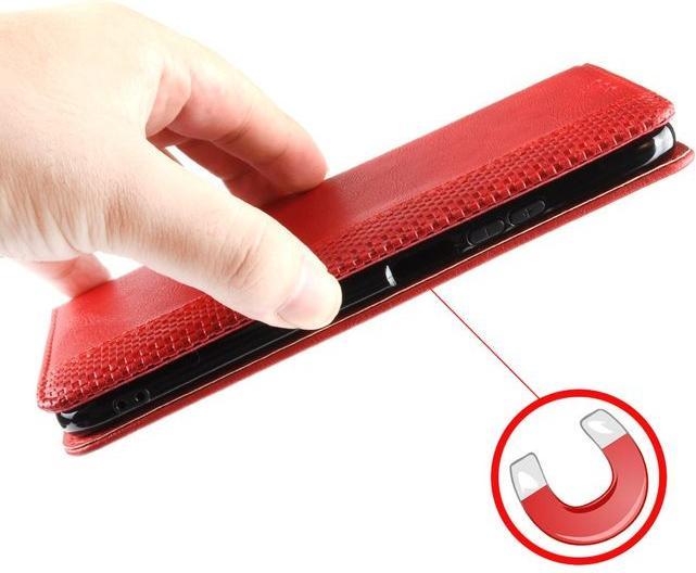 Actual product image MU Classic Retro Leather Bookcover Series (Realme 5 Pro)