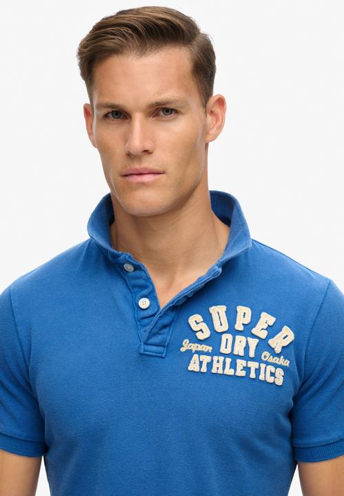 Produktbild Superdry Poloshirt Casual Bequem sitzend Vintage Athletic Polo (XXL)