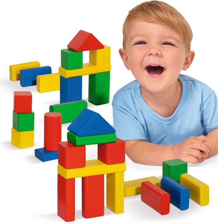 Actual product image Eichhorn Wood blocks