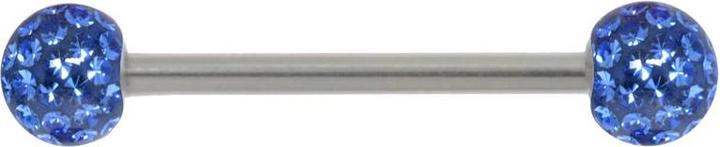Actual product image Bijouteria Tongue piercing (Surgical steel 316L, Epoxy resin, Zirconia)
