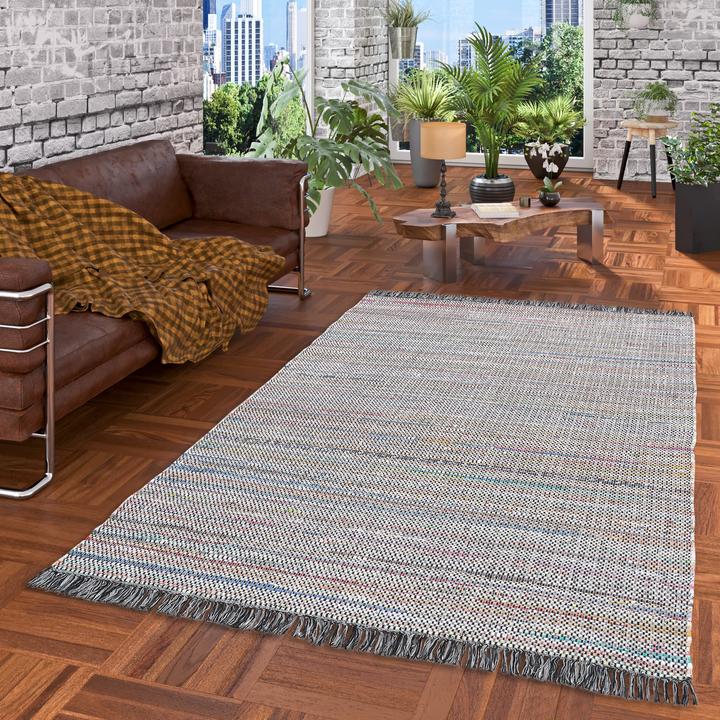 Produktbild Pergamon Baumwolle Natur Teppich Cayenne (140 x 200 cm)