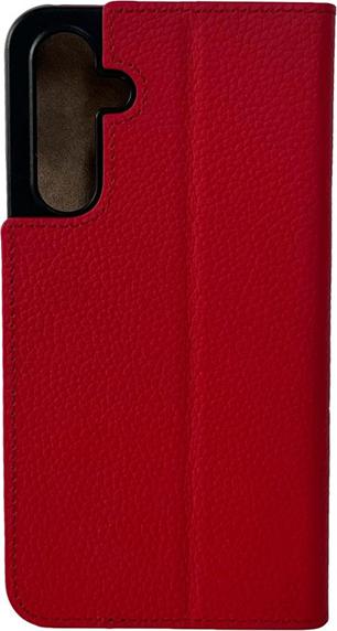 Actual product image Mike Galeli Book cover genuine leather Marc molten lava (Samsung Galaxy S23 FE)