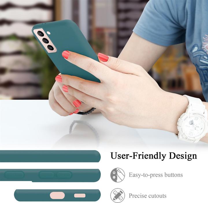 Image du produit Cadorabo TPU Liquid Silicone Case Cover (Samsung Galaxy S21 5G)