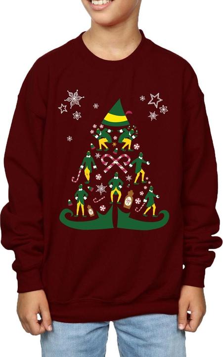 Immagine prodotto Elf Christmas Tree Felpa Ragazzi (116)