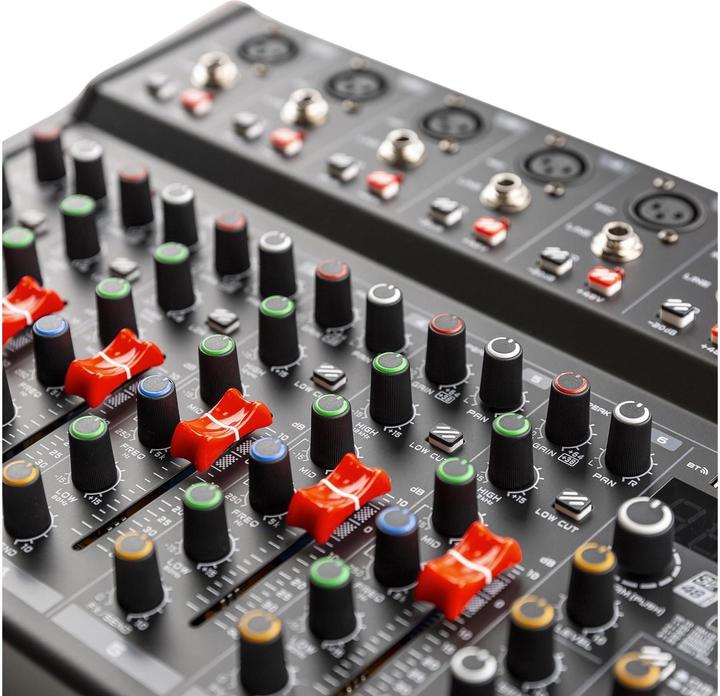 Produktbild Vonyx VM-KG10 - 10-kanaals mengpaneel Bluetooth, DSP, mp3 speler en USB audio interface (Studio- und Livemixer)
