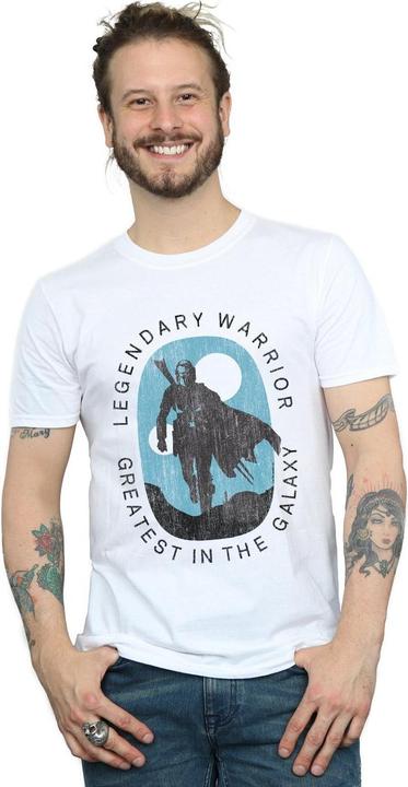 Immagine prodotto Star Wars The Mandalorian Legendary Warrior Greatest In The Galaxy Maglietta Uomo (S)