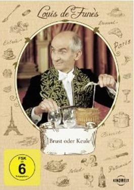 Actual product image Breast or leg Louis de Funès Collection (DVD, 1976, German, French)