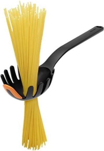 Actual product image Fiskars 1027301 Pasta spoon, black