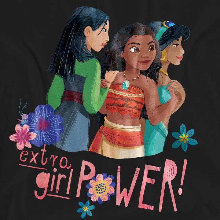 Image du produit Disney Princess - T-shirt EXTRA GIRL POWER! - Adulte (S)