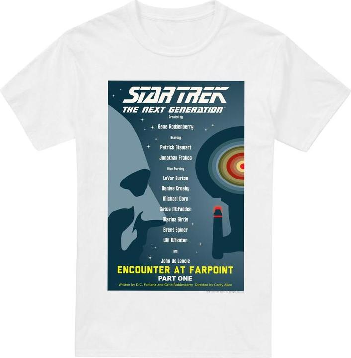 Actual product image Mens The Next Generation Season 1 Episode 1 T-Shirt (M)
