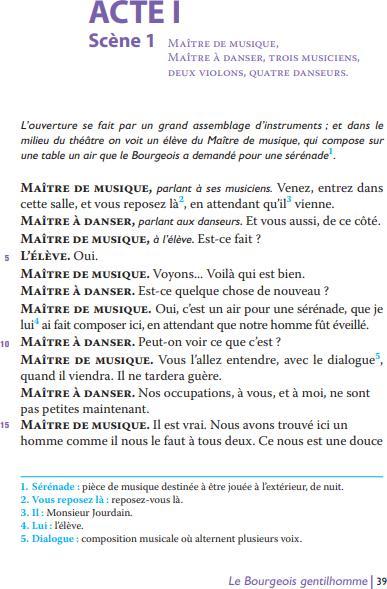 Produktbild Le bourgeois gentilhomme (Französisch, Molière, 2023)