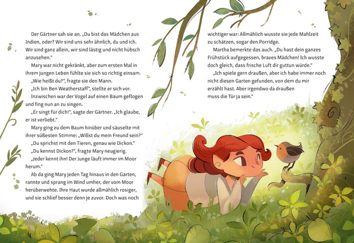Actual product image Der geheime Garten (Illustrierte Kinderbuchklassiker) (German, Sabine Werner, White Star Kids, Domenico Russo, 2024)