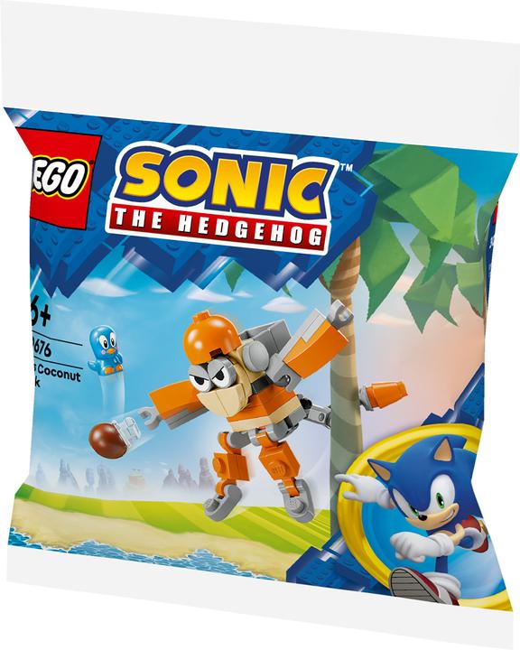 Actual product image Jakks Pacific Kiki's coconut attack (30676, LEGO Sonic)