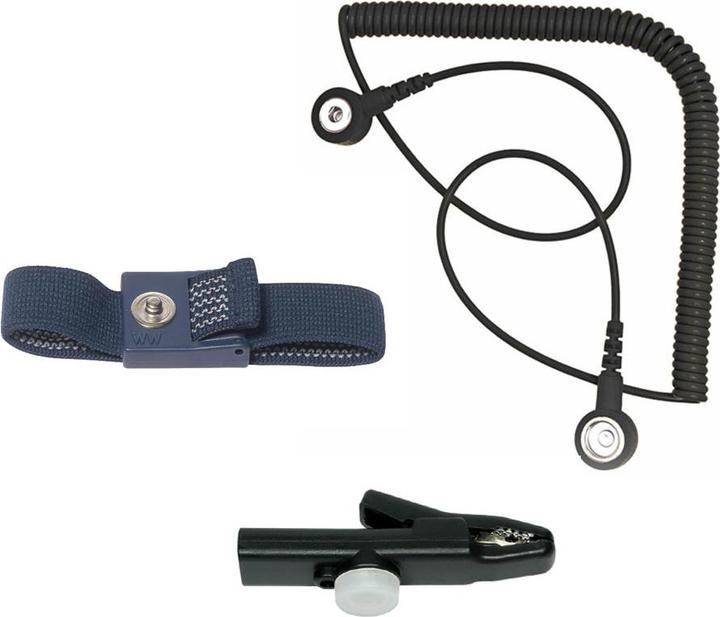 Productafbeelding Bernstein ESD-polsband contactarmband met spiraalkabel (Statische bescherming)