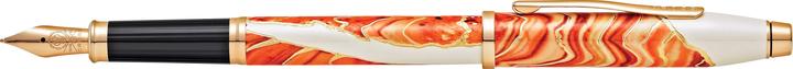 Actual product image Cross Wanderlust Antelope Canyon M fountain pen gift box (White, Orange, 1 x)