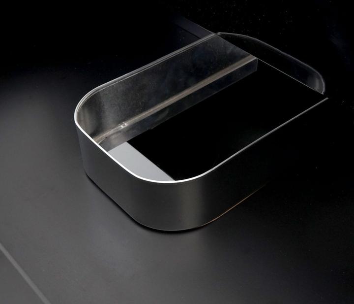Produktbild Mendler Premium Waschbeckenunterschrank, Waschtischunterschrank Waschtisch Badmöbel, hochglanz 90cm schwarz