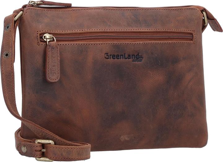 Produktbild Greenland Nature Montenegro Umhängetasche RFID Leder 28 cm