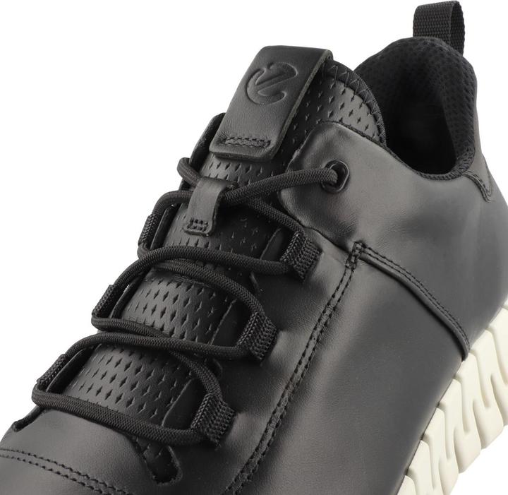 Image du produit Ecco Chaussures à lacets pour hommes Sportif Semelle en caoutchouc noir (40)