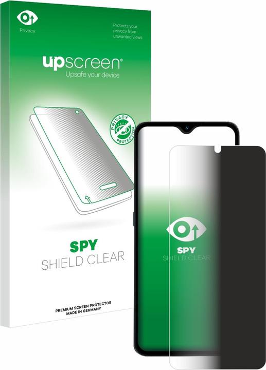 Actual product image upscreen Spy Shield Privacy Film (1 Piece, Umidigi A15)