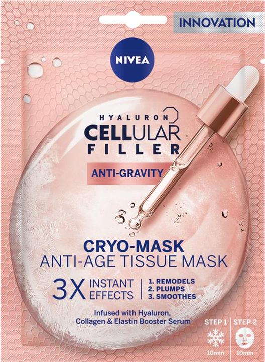 Actual product image NIVEA HYALURON CELLULAR FILLER Contour Mascarilla Facial Treatment