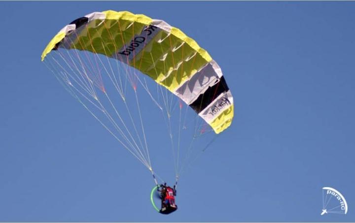 Actual product image Hacker Para-RC Cloud 0.5 Backpack Set ARF (yellow) (Paraglider)