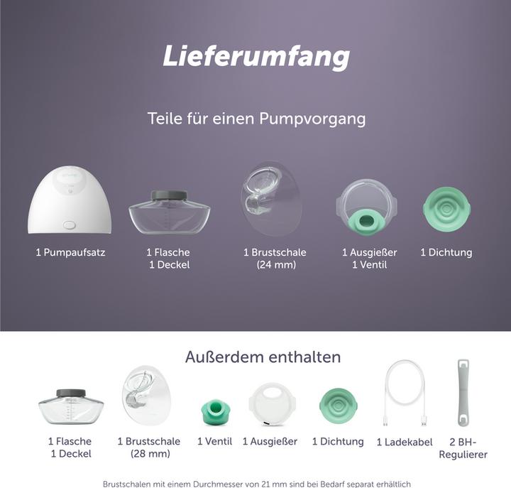 Actual product image Elvie Electric single breast pump