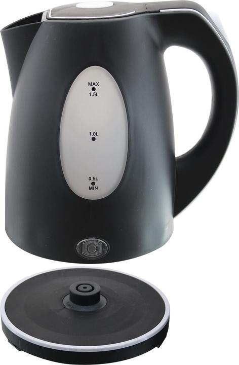 Immagine prodotto Emerio Bollitore, 1,3L, indicatore del livello dell'acqua, nero (1.30 l)