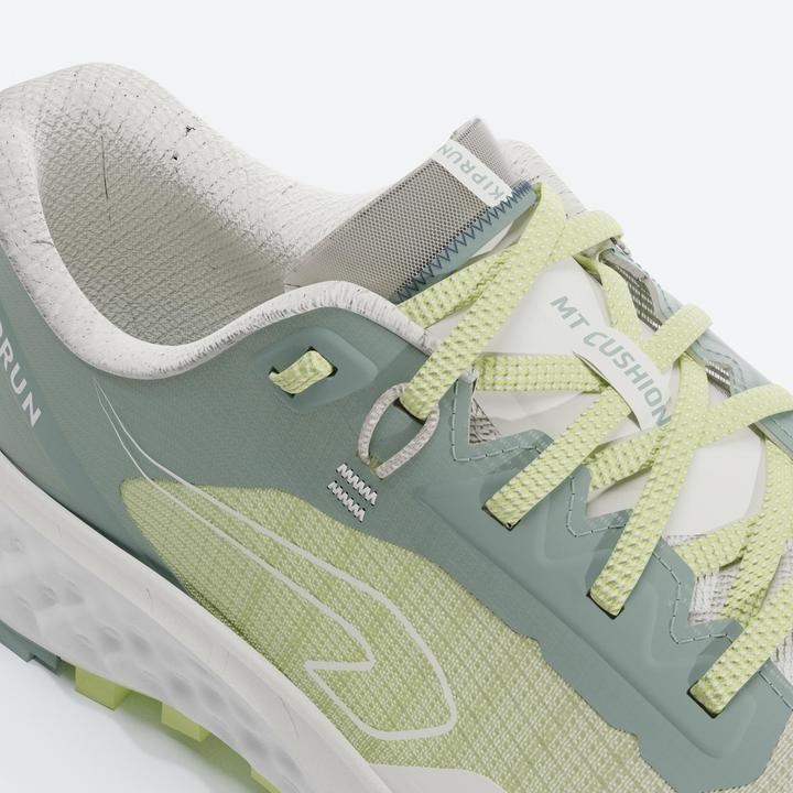 Image du produit Kiprun Chaussures de Trail Running pour femme, MT Cushion 2 Vert Jaune (37.5)
