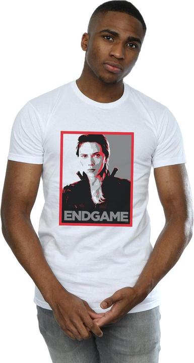 Produktbild Avengers Endgame Black Widow Poster TShirt (4XL)