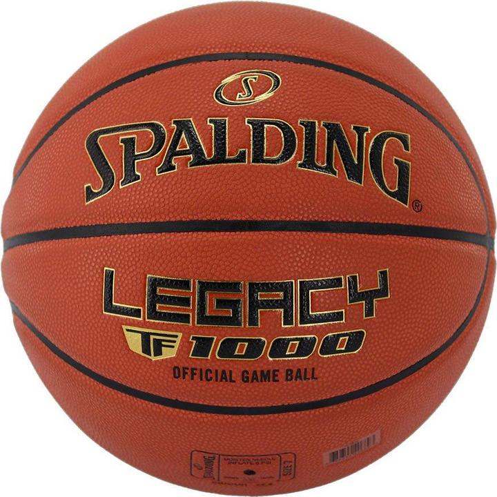 Actual product image Spalding TF-1000 Legacy Logo Fiba 76964Z basketball