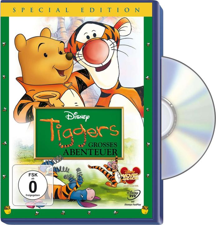 Immagine prodotto Disney Interactive Studios La grande avventura di Tigro (DVD, 2000, Tedesco)