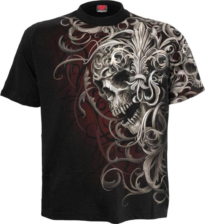 Produktbild Spiral Skull Shoulder Wrap TShirt (L)