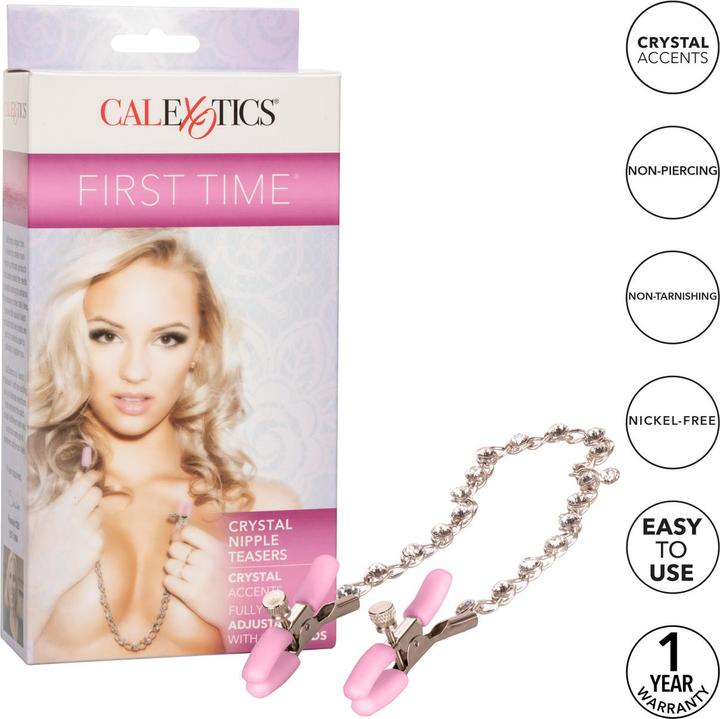Productafbeelding CalExotics Kristallen tepels voor de eerste keer
