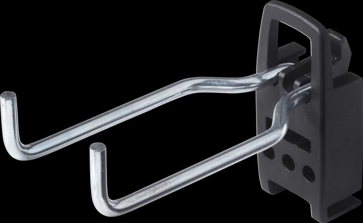Produktbild wolfcraft wolfcraft 3 Lochwand-Doppelhaken 60x35mm WSS