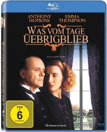 Produktbild Was vom Tage übrigblieb (Blu-ray, 1993, Spanisch, Englisch, Italienisch, Deutsch, Französisch)