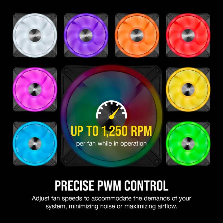 Immagine prodotto Corsair iCUE QL140 RGB (140 mm, 1 x)