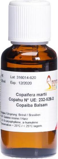 Image du produit AromaSan Copaiba Baume Éth/ Huile 15 ml